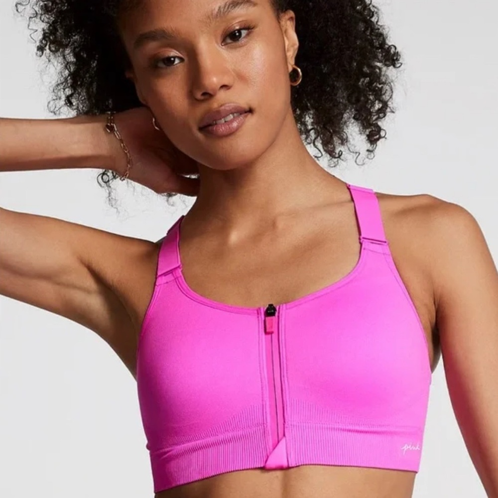Victoria's Secret PINK ACTIVE Seamless Air High-Impact Sports Bra Size Medium